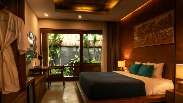 Balayı otel odası örneği Balayı için romantik otel oda atmosferi