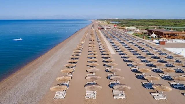 Antalya plaj ve kıyı hattı
